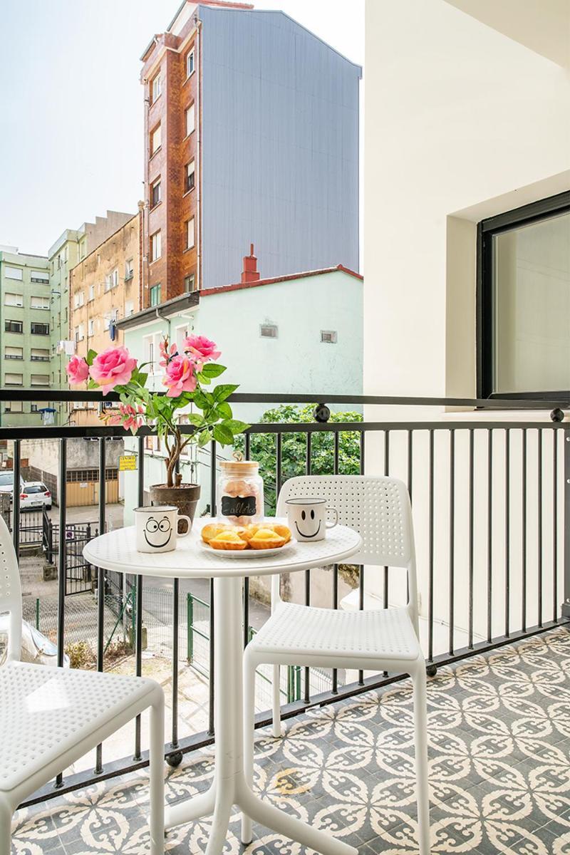 Alojamientos Turisticos Con Terraza En Santander Lapera Luaran gambar